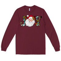 Burgundy christmas joy Long Sleeve Tee - JahusDesignShop