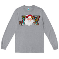 Heather Grey christmas joy Long Sleeve Tee - JahusDesignShop