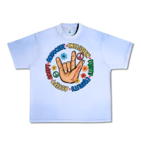 Grape Ice advocate inclusion equity equality accept adapt Urban Heavy Tee - MaliasSmallBusiness