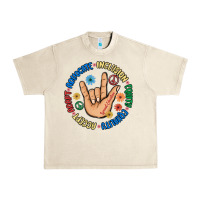 Sandshell advocate inclusion equity equality accept adapt Urban Heavy Tee - MaliasSmallBusiness