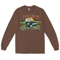 Chestnut i got a heart like a truck western sunflower Long Sleeve Tee - NancyCooperArtShop