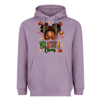 Lavender mini claus messy bun Heavyweight Hoodie - texasbilliewilder