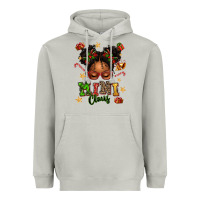 Moon Dust mini claus messy bun Heavyweight Hoodie - texasbilliewilder
