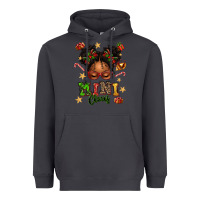 Smoke mini claus messy bun Heavyweight Hoodie - texasbilliewilder