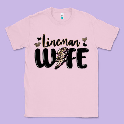 Lineman Wife Classic Tee Designed By Maliassmallbusiness