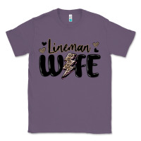 Lavender lineman wife Classic Tee - MaliasSmallBusiness