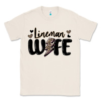 Natural lineman wife Classic Tee - MaliasSmallBusiness