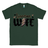 Sports Green lineman wife Classic Tee - MaliasSmallBusiness