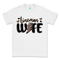 White lineman wife Classic Tee - MaliasSmallBusiness