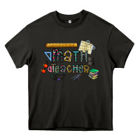 Asphalt math teacher Heavy Core Tee - CowhideDigitalArt