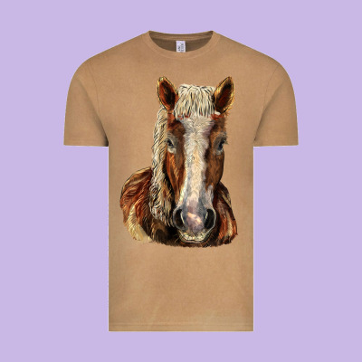 Belgian Horse Vintage Tee Designed By Lillyallendesigns