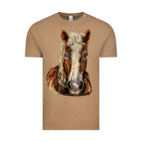 Vintage Coffee Belgian Horse Vintage Tee - LillyAllenDesigns