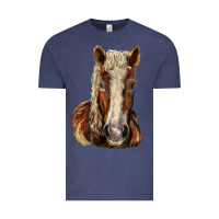 Vintage Denim Belgian Horse Vintage Tee - LillyAllenDesigns
