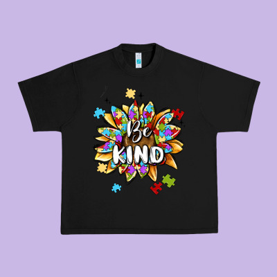 Be Kind Urban Heavy Tee Designed By Maliassmallbusiness