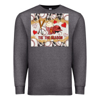 Charcoal Heather tis' the season with cowhide tumbler tbs Premium Sweatshirt - TumblerDesignByShophia