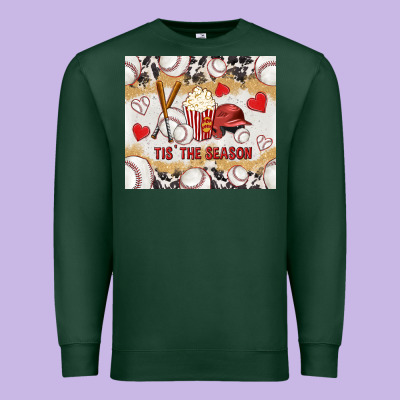Tis' The Season With Cowhide Tumbler Tbs Premium Sweatshirt Designed By Tumblerdesignbyshophia