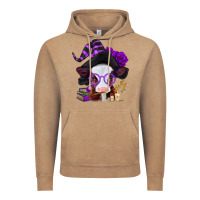 Vintage Coffee halloween baby calf Vintage Hoodie - Jasminsmagicworld