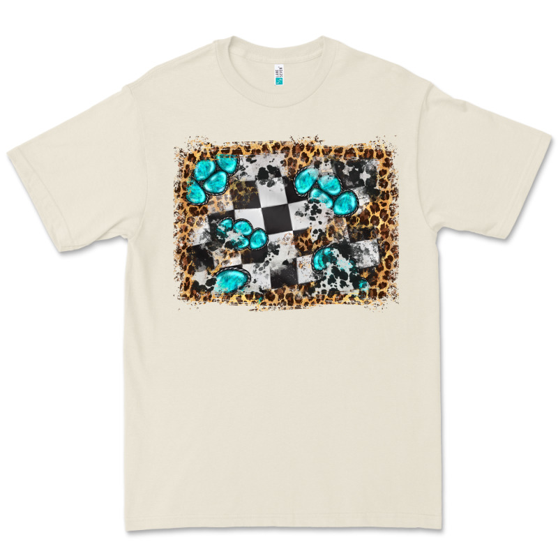 Race Leopard And Gemstone Background Premium Tee by HRA Design Shop | Teevron
