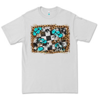 Dove Grey race leopard and gemstone background Premium Tee - HRA Design Shop