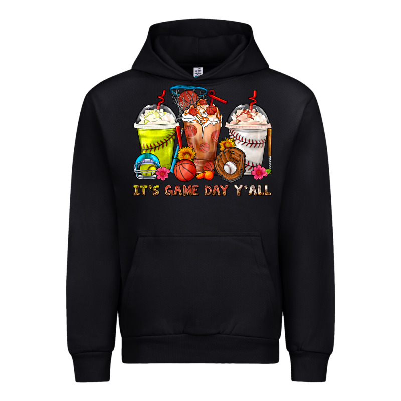 It's Game Day Y'all Softball,baseball,basketball C Urban Hoodie by FaDigitalArtStudio | Teevron