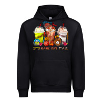 Black It's Game Day Y'all Softball,Baseball,Basketball C Urban Hoodie - FaDigitalArtStudio