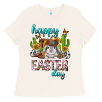 Bone Happy Easter Day Rodeo Ladies Tee - Neo Western