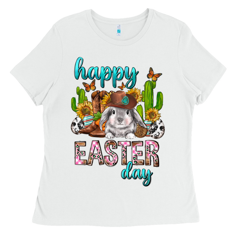 Happy Easter Day Rodeo Ladies Tee by Neo Western | Teevron