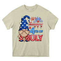 Mossy happy 4th of july gnome Heavy Core Tee - HRA Design Shop