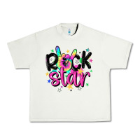 Pistachio rock star Urban Heavy Tee - MaliasSmallBusiness
