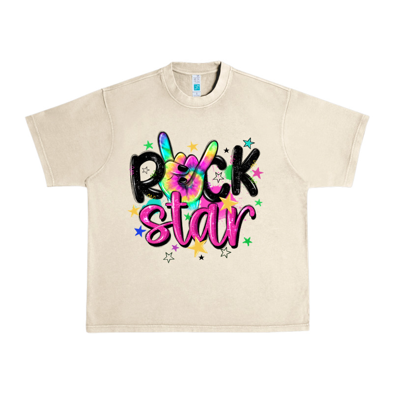 Rock Star Urban Heavy Tee by MaliasSmallBusiness | Teevron