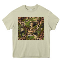 Mossy camouflage mama Heavy Core Tee - BarkalooDesign