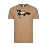 Vintage Coffee American Paint Horse Vintage Tee - LillyAllenDesigns