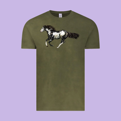 American Paint Horse Vintage Tee Designed By Lillyallendesigns
