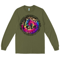 Army Green para life Long Sleeve Tee - MaliasSmallBusiness