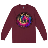 Burgundy para life Long Sleeve Tee - MaliasSmallBusiness