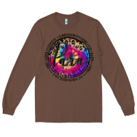 Chestnut para life Long Sleeve Tee - MaliasSmallBusiness
