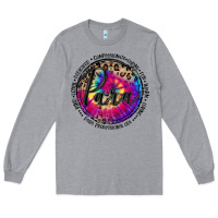 Heather Grey para life Long Sleeve Tee - MaliasSmallBusiness