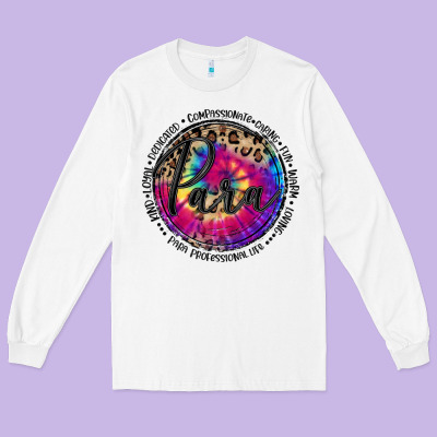 Para Life Long Sleeve Tee Designed By Maliassmallbusiness