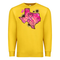 Lemon Texas map Cancer Premium Sweatshirt - HowdyJamesFarm