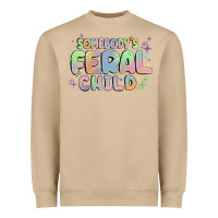 Mushroom somebody's feral child Heavyweight Sweatshirt - MaliasSmallBusiness
