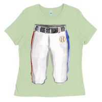 Matcha softball uniform short pant fa element Ladies Tee - FaDigitalArtStudio