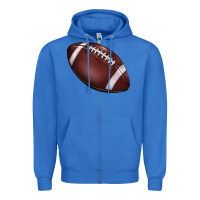 True Royal football Zipper Hoodie - BarkalooDesign