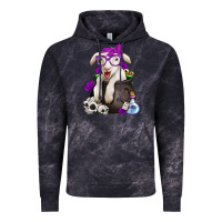 Cloud Black funny halloween lamb Vintage Hoodie - Jasminsmagicworld