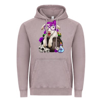 Vintage Zinc funny halloween lamb Vintage Hoodie - Jasminsmagicworld