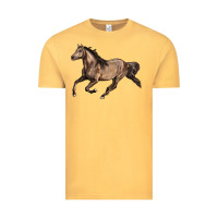 Vintage Mustard Missouri Fox Trotter horse Vintage Tee - LillyAllenDesigns