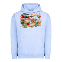 Pigment Grape Ice Teacher Coffee Cups Urban Hoodie - FaDigitalArtStudio
