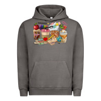 Pigment Tornado Teacher Coffee Cups Urban Hoodie - FaDigitalArtStudio