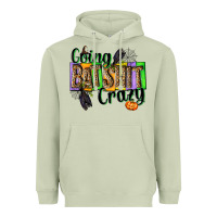 Matcha Going bat shit crazy Heavyweight Hoodie - NancyCooperArtShop