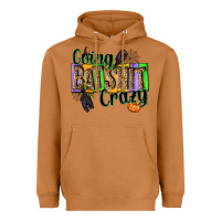 Meerkat Going bat shit crazy Heavyweight Hoodie - NancyCooperArtShop
