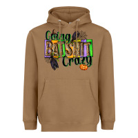 Toasted Coconut Going bat shit crazy Heavyweight Hoodie - NancyCooperArtShop